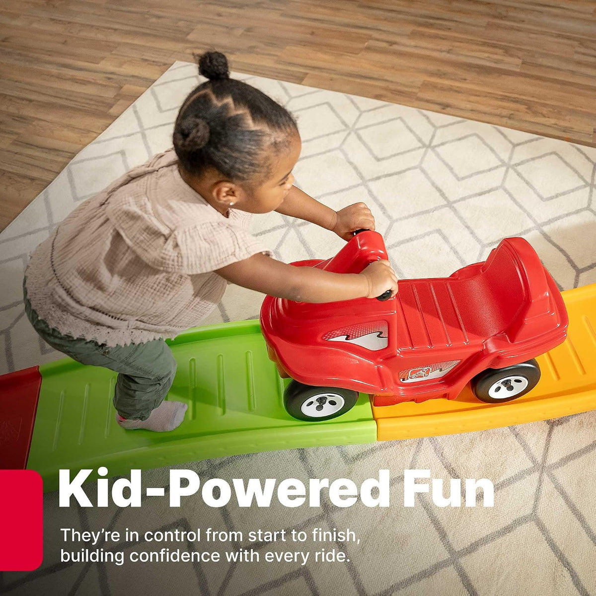Up & Down Roller Coaster Kids Ride Toy